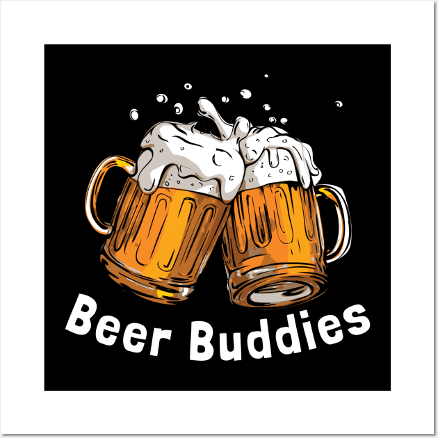 Beer Buddies Wall Art by Cervezas del Zodiaco